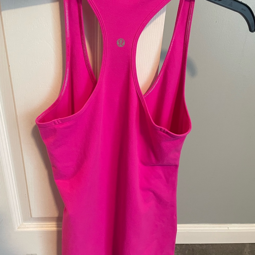 Pink Racerback Tank Top